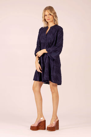 MOROCCO ORIENT EMBROIDERED NAVY MINI
