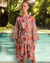 MOROCCO TULLERIES HIBISCUS MIDI