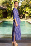 NATALIE KAFTAN SHRINE BLUE DRESS *PRE - ORDER