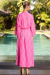 NATALIE KAFTAN SHRINE PINK DRESS *PRE - ORDER