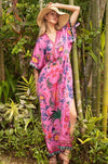 NORMAN QUEEN PALM SILK MAXI *PRE - ORDER