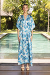 RIO QUEEN PALM SILK MIDI *PRE-ORDER