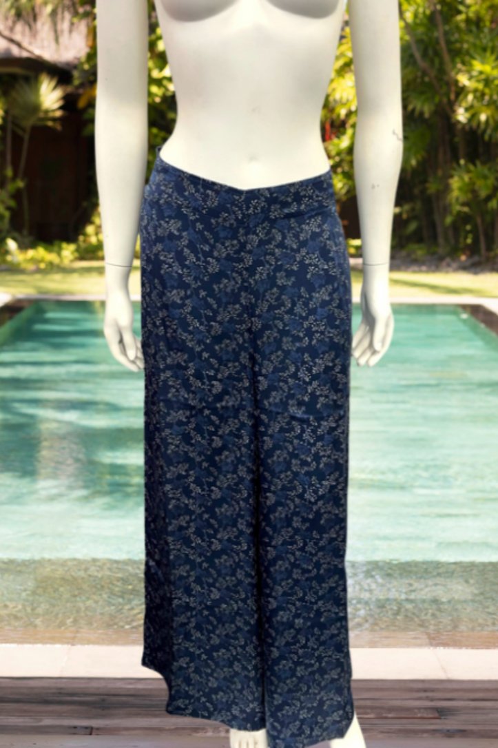 PALAZZO MARTINI SILK PANTS