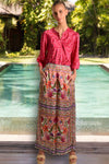 PALAZZO SILK TULLERIES PANTS