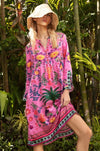 RIO QUEEN PALM SILK MIDI *PRE - ORDER