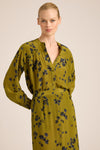 SAMPLE SCARLETT SILK MONSOON SAFFRON