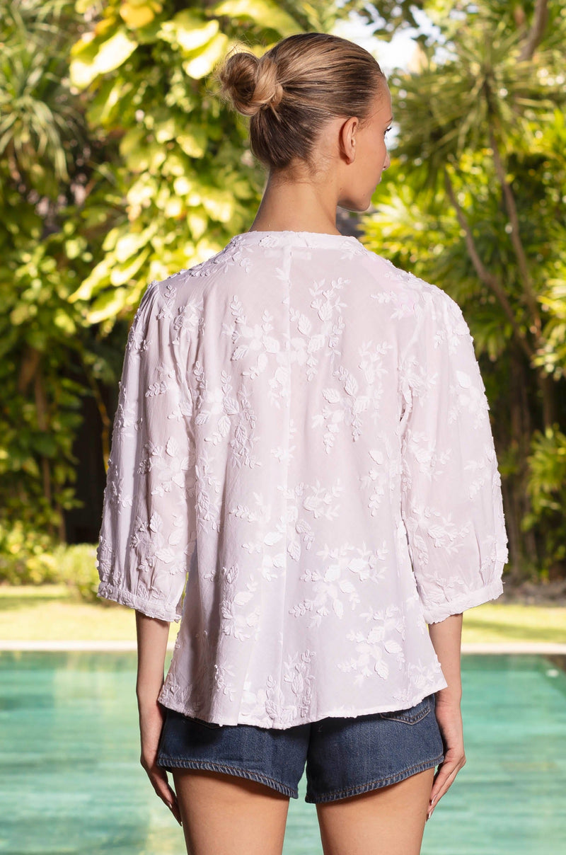 SCARLETT ORIENT EMBROIDERED SHIRT