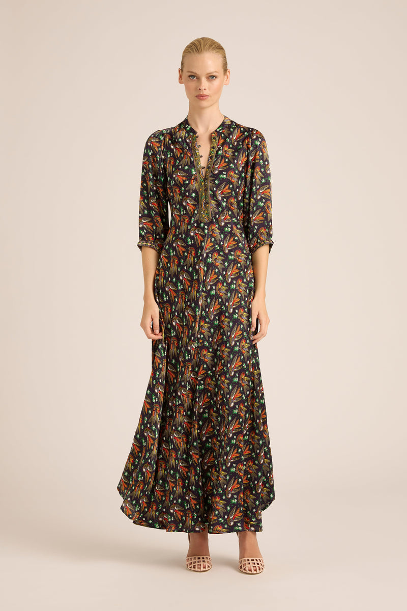 SCARLETT SILKY BIRDIE MAXI