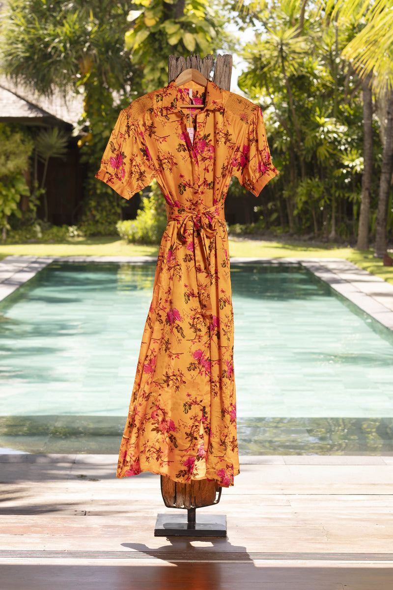 STEVIE MONSOON SILK DRESS