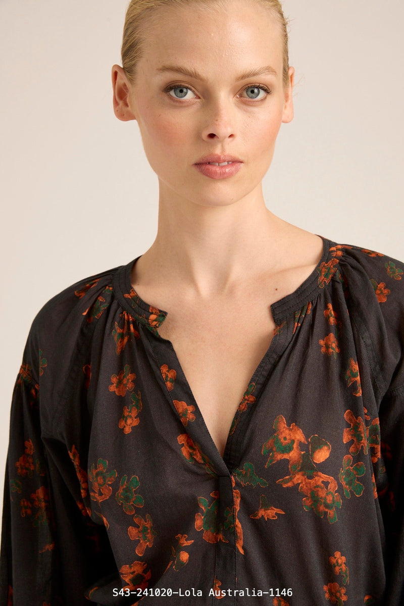 TWENTY HARPER SMOKE COTTON SHIRT