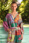 SCARLETT SILK MONSOON SAFFRON MAXI *PRE-ORDER