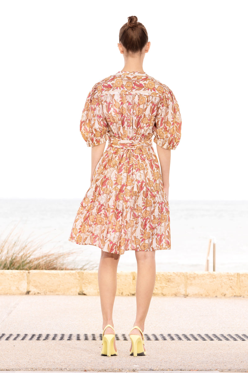 MARILYN BUTTON DRESS